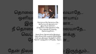 Thean Kudika song tamil Lyrics [upl. by Sergeant780]