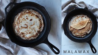 HOW TO MAKE SOMALI MALAWAX WITH TRANSLATION  EASY CREPE RECIPE  ILHAN A [upl. by Derfniw]