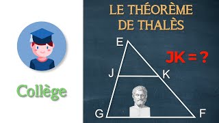 Le théorème de Thalès Partie 1  Collège  Petits Savants [upl. by Nolyat]