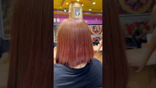 Copper Red Color ampBub hair cut  hair style  Short Hair  Beautiful [upl. by Sprage]