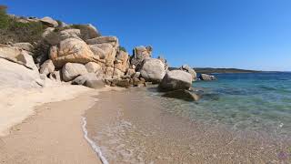 Plage de la tour de pianottolicaldarello en Corse en direct live sur le golfe de Figari corsica [upl. by Akamaozu394]