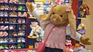 Pawlette at Florida Mall BuildABear Workshop during Easter weekend 3302024 [upl. by Ainessey]