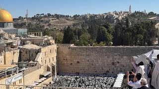 Birchas Kohanim Mussaf at the Kosel Sukkos 2024 Birkat Kohanim at the Kotel 2024 Spatial Video [upl. by Aldric316]