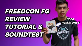 Freedconn FGTutorial Review and Soundtest on Insta 360 X3 [upl. by Prichard913]