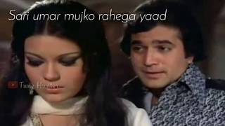 Ek Ajnabee Haseena Se Rajesh Khanna best HD whatsapp status [upl. by Sundberg]