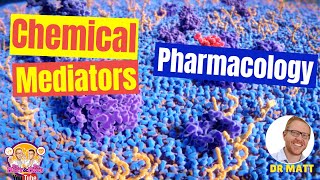 Chemical mediators  Pharmacology [upl. by Carmelo]