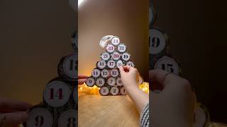 DIY Advent Calendar🌲💝 diycrafts diychristmasdecor adventcalendar christmasgifts [upl. by Radmen]