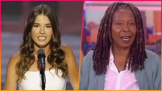 Whoopi Goldberg attacks Kai Trumps impassioned RNC speech about his grandfather Donald and urges [upl. by Baum]