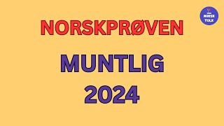 Norskprøven Muntlig 2024  A2B1 [upl. by Stanton]