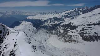 Eggishorn am Aletschgletscher  Drone Teaser [upl. by Zerdna671]