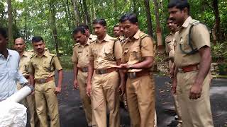 Vava Suresh giving training to the forest officers [upl. by Akimas619]