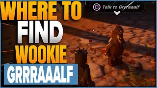 Where To Find Wookie Grrraaalf In LEGO Fortnite Star Wars Update [upl. by Baron462]