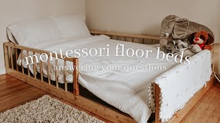 All About Montessori Floor Beds  Cost Transition FAQs More [upl. by Oinigih]