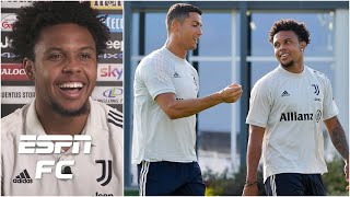 ‘Be cool…’ Weston McKennie on meeting Cristiano Ronaldo amp the USMNT’s bright future  ESPN FC [upl. by Oicaroh]