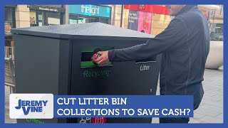 Cut litter bin collections to save cash Feat Mike Parry amp Carolyn Harris  Jeremy Vine [upl. by Garret]