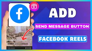 How To Add Send Message Button On Facebook Reels [upl. by Ginsburg219]