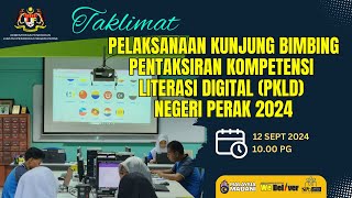 Taklimat Penyelaras PKLD Negeri Perak 2024 [upl. by Zennas]