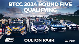 2024 BTCC  R5  Qualifying  Oulton Park  ITV Sport [upl. by Pierce]