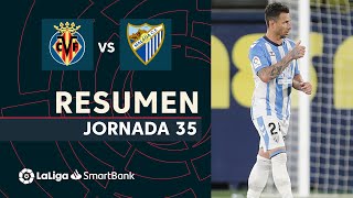 Resumen de Villarreal B vs Málaga CF 12 [upl. by Leggett]