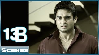 Madhavan Foresees His Wifes Destiny  13 B Movie Scenes  Madhavan  Neetu Chandra [upl. by Mahala]