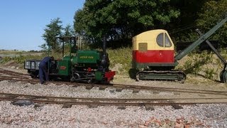 Leighton Buzzard Narrow Gauge Railway LBNGR Great Slate Quarry Fest Sept 2012 Part 2 [upl. by Assina]