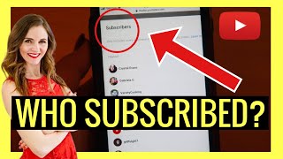 WHO SUBSCRIBED How to CHECK public SUBSCRIBER LIST on YOUTUBE Desktop amp Mobile 2021 WATCH THIS [upl. by Honebein]