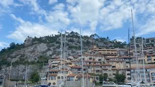 The bay of Portopiccolo Sistiana FriuliVenezia Giulia Italy luxurious marina and dreamy beach [upl. by Yhtur]