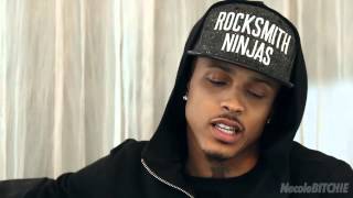 August Alsina Clears Up Rumors Of Trey Songz Beef Bonus Clip [upl. by Nilpik]