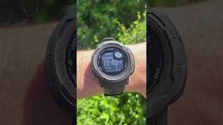 Garmin Instinct 2 the most robust and resistant GPS watch sport short garmin military watch [upl. by Laure]