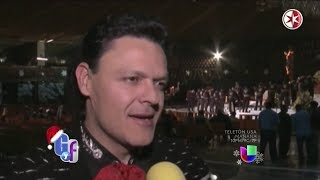 Entrevista pedrofer en El Gordo y la Flaca Mananitas a la Virgen [upl. by Sara]