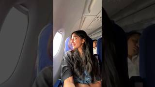 Aeroplane ✈️ m bethi  😍 shorts trending travel minivlog viral [upl. by Arytas127]