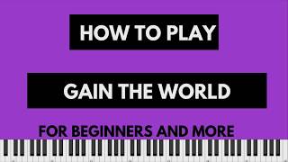 How to Play Gain the World by James Hall [upl. by Cathey428]