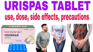 Urispas tablet 200 mg  flavoxate 200 mg tablet uses  urispas tablet uses in hindi [upl. by Stephan]