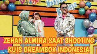 ZEHAN ALMIRA SAAT SHOOTING KUIS DREAMBOX INDONESIA TRANSTV  redcarpet83 [upl. by Ieppet]