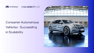 Consumer Autonomous Vehicles – Succeeding in Scalability [upl. by Yspyg885]