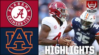 Iron Bowl Alabama Crimson Tide vs Auburn Tigers  Full Game Highlights [upl. by Ettenej]