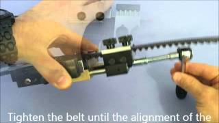 Poly Chain® Carbon™ Volt ® 8MGT ERO Joint® assembly with tool [upl. by Aitselec379]