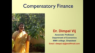 Video 13 Compensatory Finance [upl. by Elletnahc158]