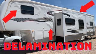 RV amp Motorhome Delamination What it is and how to spot it [upl. by Enyallij]