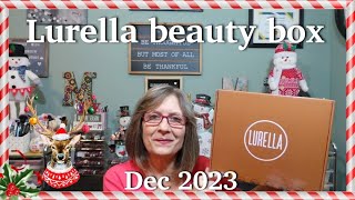 Lurella beauty box  Good box but they need to stick to all Beauty  Dec 2023 [upl. by Venterea]