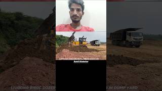 LIUGONG  B160C DOZER COAL MINING WORKING IN DUMP YARDhitachi ytshorts excavator [upl. by Pelletier922]