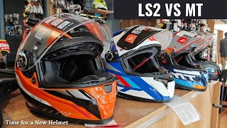 LS2 Helmet or MT Helmet Confused [upl. by Ilrebmyk125]