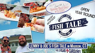 Looking for the CTs BEST LOBSTER ROLLS Lenny amp Joes Fish Tale in Madison CT [upl. by Enitsyrk891]