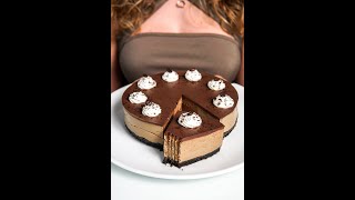 CHEESECAKE CAFFÈ e CIOCCOLATO il tuo espresso in una versione fresca e light 🍫☕️ Shorts [upl. by Nylg]