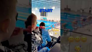 Swimmer Disqualified After Whistle Causes Early Start😲 [upl. by Esau]