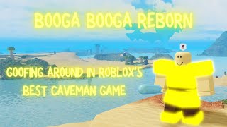 Robloxs best caveman game Booga Booga Reborn [upl. by Eelyahs]