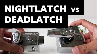 Klevio Support The difference between a nightlatch amp a deadlatch [upl. by Garzon]