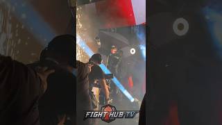 Derek Chisora final ring walk EVER at the 02 arena ahead of Joyce fight [upl. by Arinaj352]