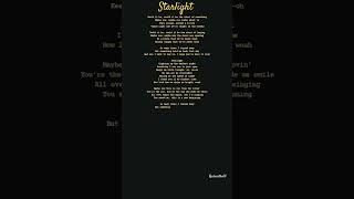 quotStarlightquot Westlife Lyrics [upl. by Nnayelhsa]