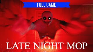 Lixians Horror Game  Late Night Mop Full Game [upl. by Haggi]